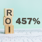 ROI 457% - это новый рекорд компании #АГБИС!